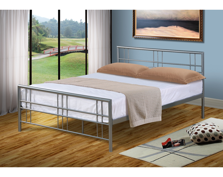Roxanne Metal Bed with Optional Mattress