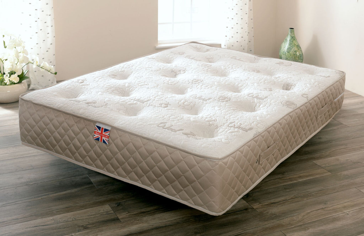 Supreme Luxury Wool Sprung Mattress