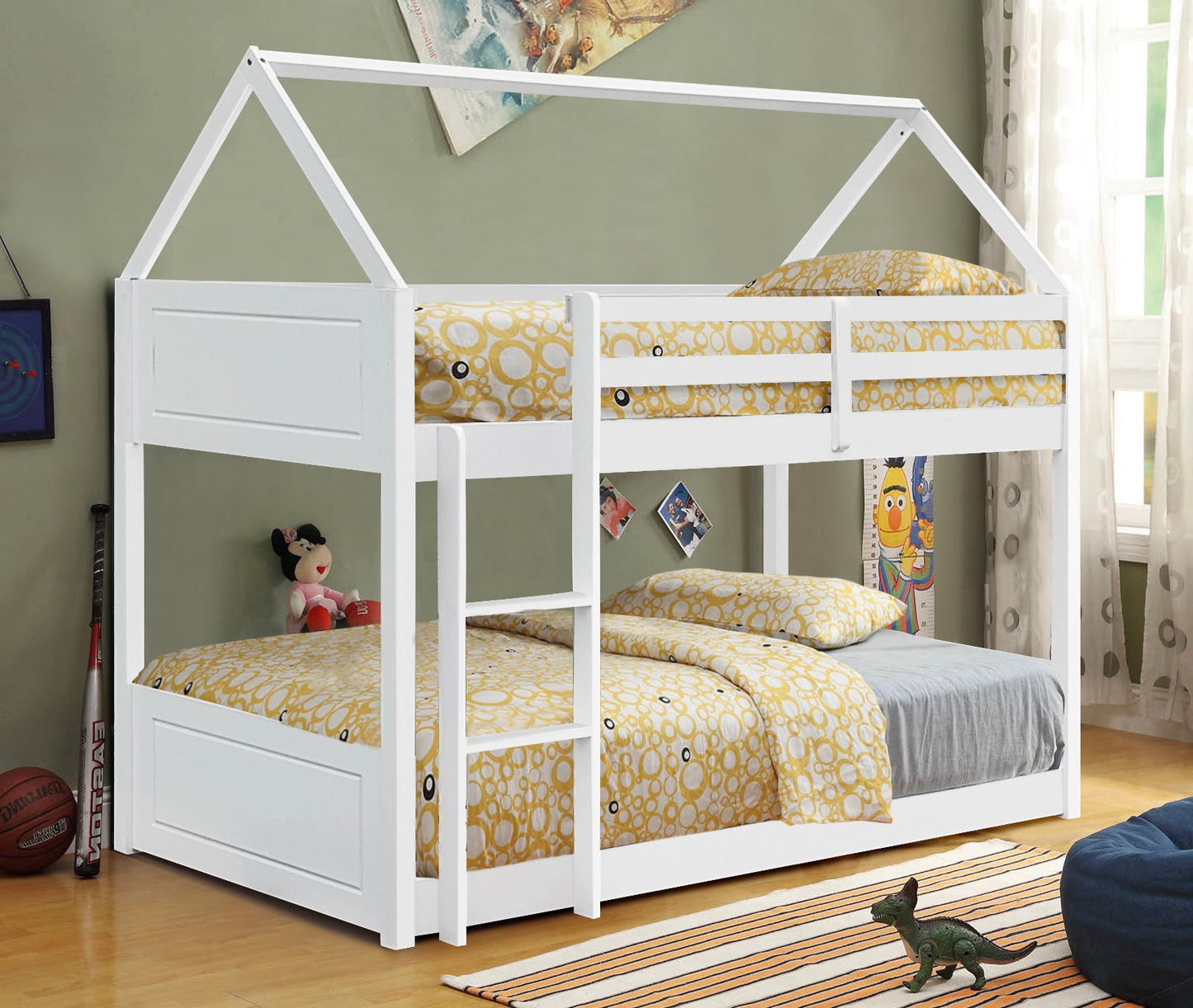 Doddington 3ft House Style Bunkbed