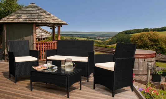 Eco Rattan Garden Furniture Set