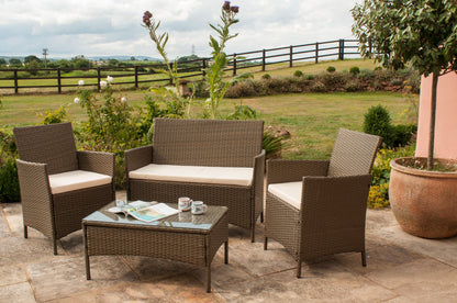 Eco Rattan Garden Furniture Set