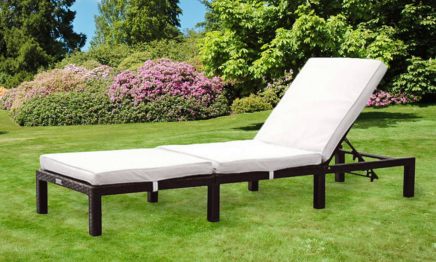 Rattan Sun Lounger