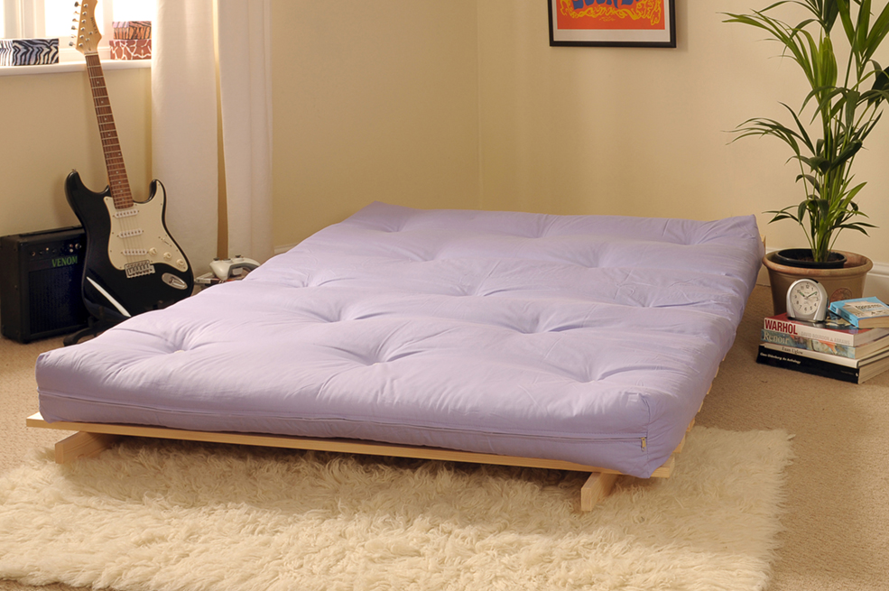 futon double bed mattress size